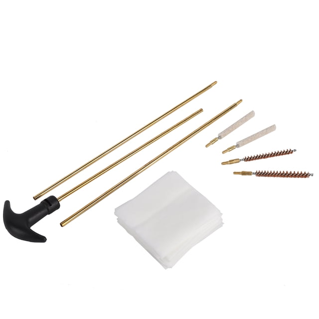 Juego de cepillos de limpieza de tubos finos, cepillo de alambre de cobre fosforado para eliminación de polvo de tuberías, suministros de limpieza, negro, 8 unids/set