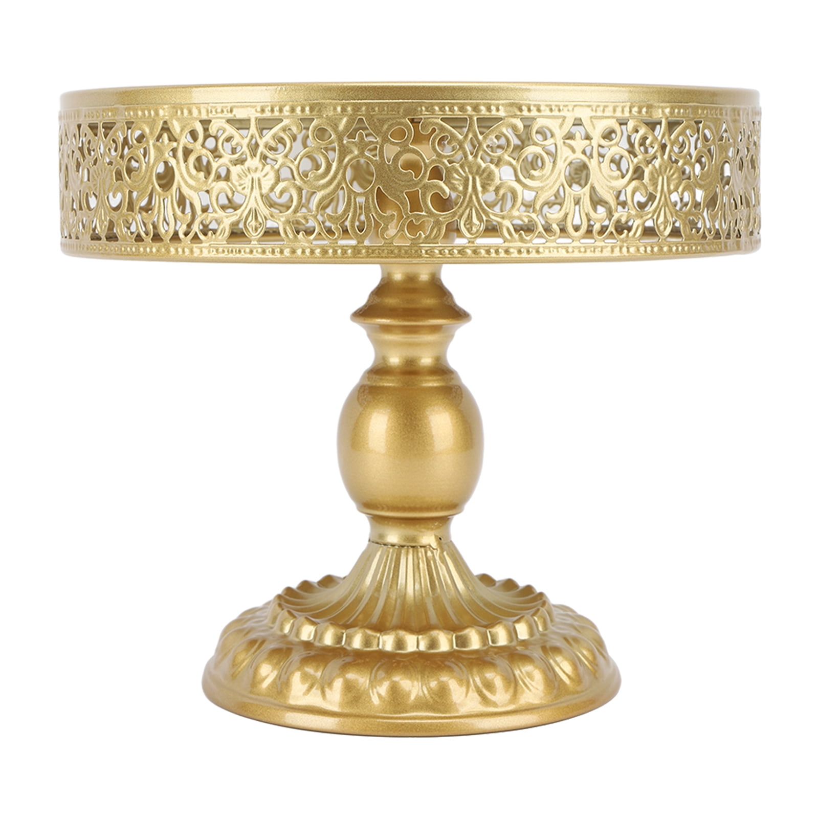 Dessert Stand Golden Dessert Cupcake Stand Vintage Style Cake Stands Cup Cake Holder Tower Tier Serving Stand for Fruit Dessert Cakes Party Display