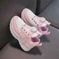 Huanghuaa Fashion All Season Children Girls Sports Shoes Flat Thick Bottom Lightweight Non Slip