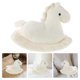 thumbnail image 2 of Almohada de peluche de caballo suave, lindo cojín con forma de animal, juguete de caballo relleno para decoración del hogar y la oficina., 2 of 8