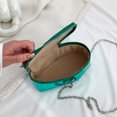 thumbnail image 2 of Bolsa cruzado con forma de ataúd, elegante monedero con diamantes de imitación para mujer, para fiesta (verde) JShteea Para Estrenar, 2 of 9