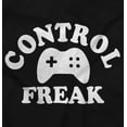 thumbnail image 2 of Control Freak Controller Geek Gamer Unisex Fleece Graphic Zip Up Hoodie Brisco Brands 2X, 2 of 5