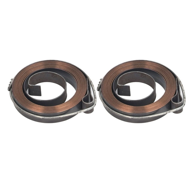 Quill Return Coil Spring,2Pcs Drill Press Return Quill Spring Feed Return Coil Spring Leading Edge Technology