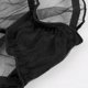 thumbnail image 5 of de Cadena para Mujer Ropa Interior Lencería Hipster Calzoncillos de Encaje Auriculares Braguitas Panty Lencería Ropa de Dormir Negro Soledad Ropa interior para mujeres, 5 of 10