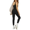 thumbnail image 5 of YouLoveIt Womens One Piece Jumpsuits Rompers Playsuit Sleeveless Exercise Jumpsuits Ribbed One Piece Tank Tops Hip Shaper Underwear Slimming Body Corset, 5 of 8