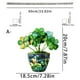 thumbnail image 2 of Mejor arte de pared acrílico de hoja de monstera moderna para decoración de salón - Regalo de decoración para el hogar con colgante plano en 2D, 2 of 4