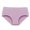 Purple, variant on jjayotai Womens Underpants Clearance Women's Solid Lace Plus Size High Waist Leak Proof Cotton Crotch Shorts Underwear Panties