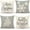 Gray, variant on Red Christmas Pillow Covers 16x16 Set of 4 Farmhouse Xmas Decorations Snowflake Hello Winter Holiday Decor Throw Cushion Case for Home Couch S24C17-16