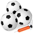 thumbnail image 1 of Mini juguetes para niños balones de fútbol de goma 16 cm Foohvr, 1 of 5
