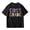 2-Black, variant on Arlun Kids Unisex First Grade Short Sleeve T-Shirts Back to School Outfits Colorful Letter Print First Day of School Graphic Tee Casual Crew Neck Tops for Girls Boys 160