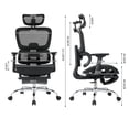 thumbnail image 1 of Kojooin Ergonomic Gaming Chair, Breathable Mesh Chair with 3D Headrest, Dual Backrest and Lumbar Support, 1 of 9