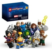 LEGO Minifigures Marvel Series 2 6 Pack 66735 Mystery Blind Box, Surprise Collectible Characters for Role Play Toy or to Add to a Minifigure or Marvel Collection