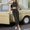 Black, variant on Wedding Dress Women's Solid Color Vest And Pleated Slit Long Dress Two Piece Casual Set
