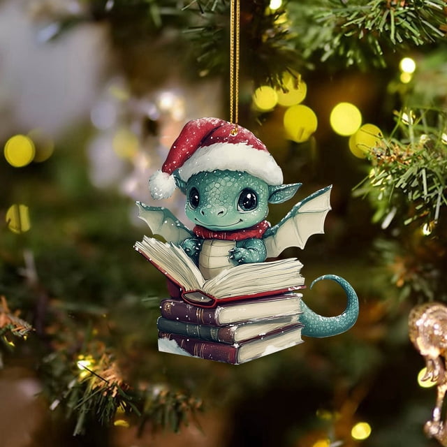 2D Christmas Baby Reading Pendant Christmas Tree Easter Decorations Outdoor Hanging Eggs Christmas Mailbox Solar Decorative Easter Eggs Painted Small Valentines Decorations Easter Decorations