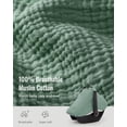 thumbnail image 2 of Funda de asiento de coche para bebé Blissful Diary, de malla, a prueba de viento, color verde romano, 2 of 7
