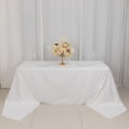 thumbnail image 3 of BalsaCircle 90" x 156" Rectangular Cotton Wedding Tablecloth Linens White, 3 of 8