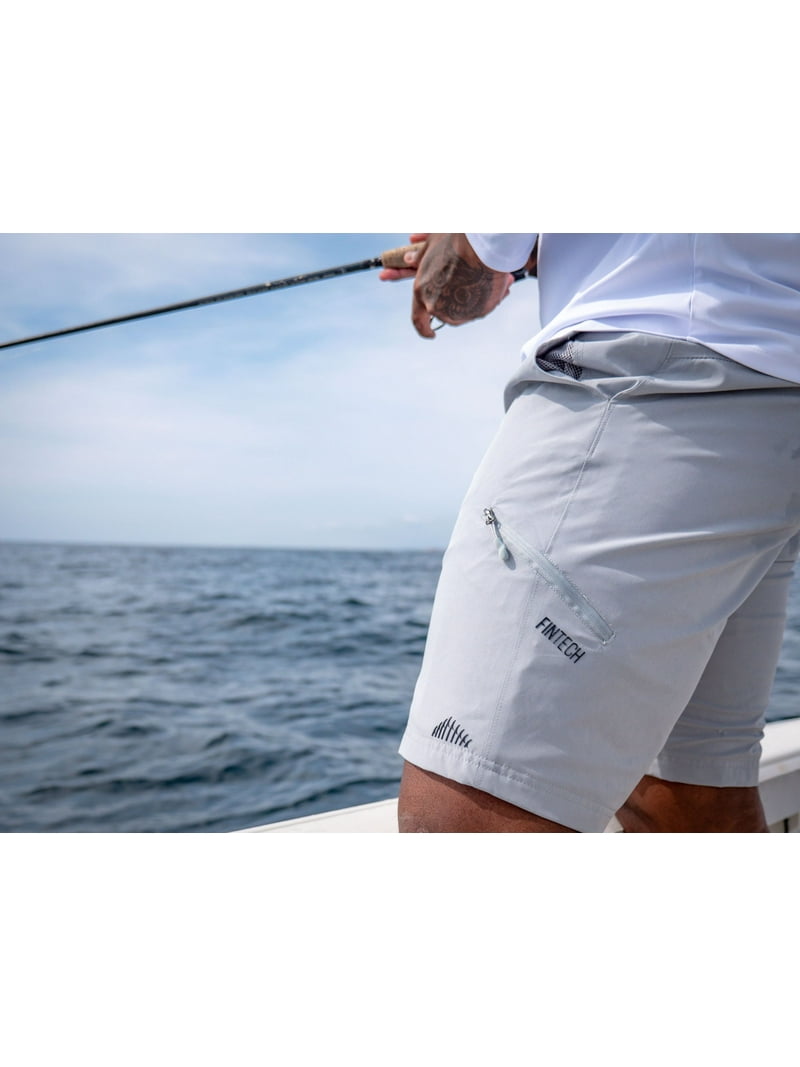 Short de pêche hybride Free Fly athlétique polyester stretch