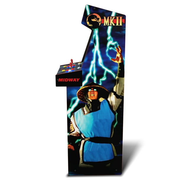 Arcade1Up Mortal Kombat II Deluxe Home Arcade Game, 5ft