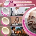 thumbnail image 2 of Espejo de maquillaje B Beauty Planet iluminado con aumento de 30X, 2 of 9