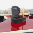 thumbnail image 4 of Plectrum Guitar Picks & Guitar Picks Holder Set 10pcs Plectrum Paddles Celluloid Guitar Pick 2pcs Pickholders EVA Stick-on Holder Easy to Paste on the Guitar, 4 of 7