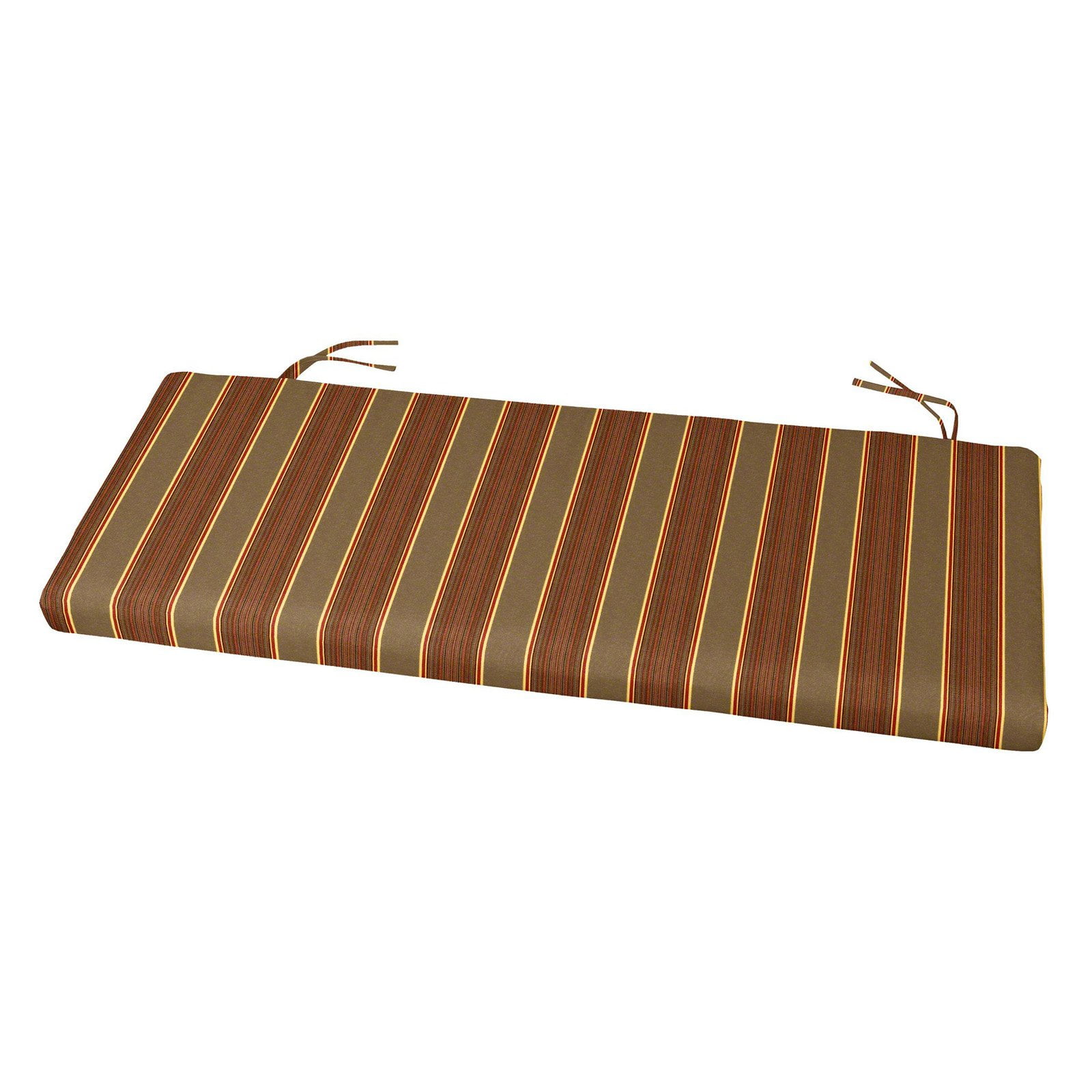 Cushion Source 45 x 17.5 in. Striped Sunbrella Bench / Glider Cushion