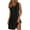 Black, variant on Alkepwun Nightgowns for Women Sleeveless Sleepwear Pleated V Neck Sleep Dress Soft Nightdress Short Chemise