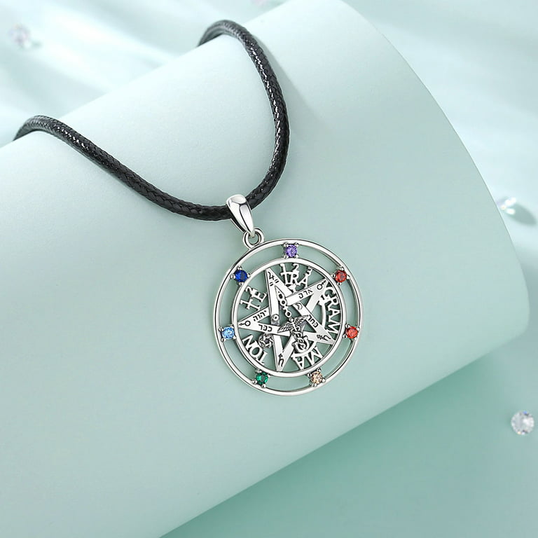 Collier Talisman de protection amulette pentagramme - Clarashop