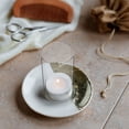 thumbnail image 4 of 2 cubiertas de vidrio transparente para velas, resistentes al viento, suministros para velas, 4 of 5