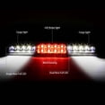 thumbnail image 2 of Tercera luz de freno DNA MOTORING LED de montaje alto negra, 2 of 5
