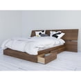 thumbnail image 2 of Nexera 2 Piece Queen Size Bedroom Set Walnut, 2 of 7