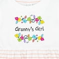 thumbnail image 4 of Inktastic Grannys Girl Bright Flowers Girls Baby Dress, 4 of 5