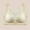 Beige, variant on Women's Colorblock Bras Backless Sexy Seamless Bra Gathered Beautiful Back Underwear Daily Fashion Comfortable Bras Beige M