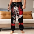 thumbnail image 2 of Terrifier Men's Sweatpants Printed Long Joggers Athletic Track Pants Soft Lounge Pants for Leisure, Sports & Travel 3XL, 2 of 7