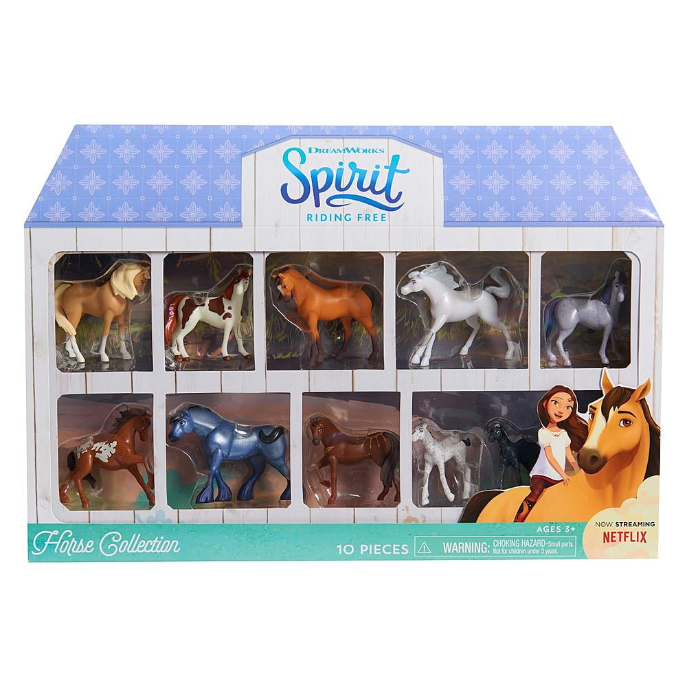 Just Play Spirit Riding Free 10Pack Mini Horse Collection Ages 3 Years
