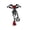 Style 1, variant on 14G CZ Zirconia Belly Rings Piercing Pendant Red Bat Navel Ring Stainless Steel Belly Button Ring