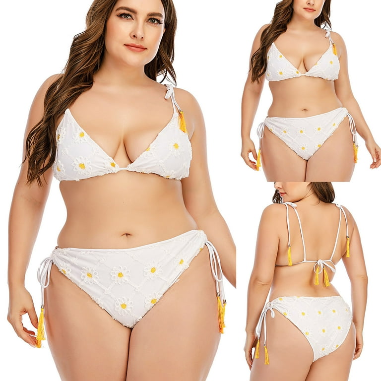 SELONE Tankini Bathing Suits for Women 2 Piece Bikini Plus Size