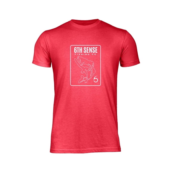 6th Sense Hook Spitter Graphic T Shirt, Athletic Fit Crew Neck Tee, Soft Cotton Poly Blend