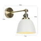 thumbnail image 5 of Mini moderno con pantalla de metal Iluminación de pared Luces de pared Vintage Industrial Loft Luces de pared Diseño antiguo Deco Iluminación de pared Luz de pared de cocina Fokelyi 2035914-4, 5 of 9