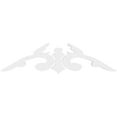 thumbnail image 2 of Ekena Millwork 36"W x 10 1/2"H x 1"P (7/12) Pitch Milton Architectural Grade PVC Gable Pediment, 2 of 5