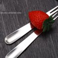 thumbnail image 3 of Kearding 10 piezas de tenedores de fruta de y sandía para el hogar, oficina, Hotel, postre, aperitivo, comida, vajilla, accesorios de cocina Mostrada Plata Kearding HA073767-01, 3 of 6