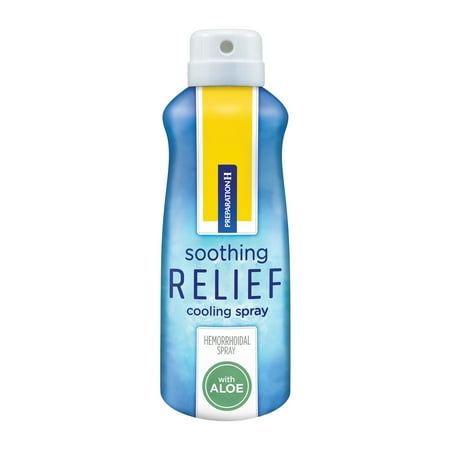 Preparation H Soothing Relief Cooling Spray, Witch Hazel Spray - 2.7 Oz Bottle