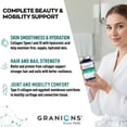 thumbnail image 6 of Granions Hydrolyzed Multi Collagen Peptides Pills  - Type I, II, III, V, X Marine Collagen, Hyaluronic Acid, Biotin - 60 Tablets, 6 of 9
