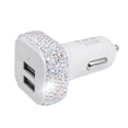 thumbnail image 1 of Speravity Enchufe del de coche de coche de diamante hecho a mano Accesorios de coche de coche USB de cristal ostentoso Vehículos, repuestos y accesorios Mis No.1 Speravity VI008713-01, 1 of 6