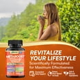 thumbnail image 6 of Parrox Metaboost GLP-1 Booster Supplement with Akkermansia, L-Carnitine,Berberine (GlucoVantage),Chromium,Capsimax,Psyllium Husk,Probiotics & Vitamins D3,B6,B12, 20-in-1 Plant-Based Formula (3 Pack), 6 of 9