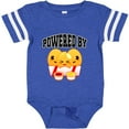 thumbnail image 3 of Inktastic Powered by Chicken Nuggets Boys or Girls Baby Bodysuit, 3 of 5