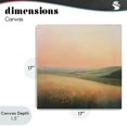 thumbnail image 4 of Stupell Industries Contemporary Sun Coming Up Over Meadow Canvas Art, 17 x 17, by Creative Studio, 4 of 8