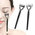 thumbnail image 1 of Eyelash Brush Long Handle Easy to Store Clean with Dustproof Cover Foldable Grooming Reusable Girls Eye Lash Separator Beauty Accessory, 1 of 8