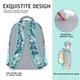 thumbnail image 3 of Abstract Paisley Art Waterproof Backpack - Lightweight Vintage Design for College Students & Commuters, 3 of 6