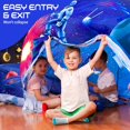 thumbnail image 4 of W&amp;O Galactic Aerodome with LED Lights - Inflatable Space Fort for Kids Aged 3-12, Inflates in Seconds Creating an Immersive Galactic Experience (Fan Not Included), 4 of 6
