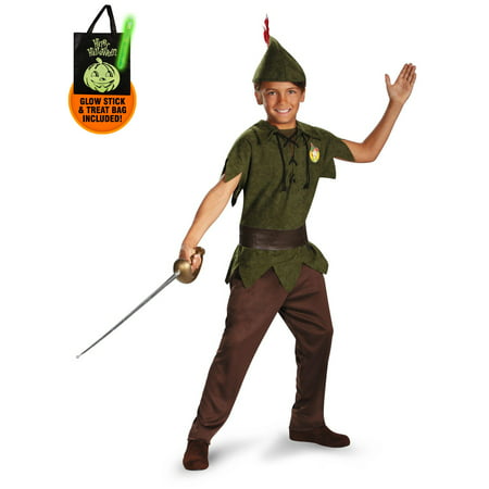 Peter Pan Disney Toddler / Child Costume Treat Safety Kit